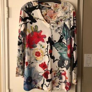 Soft Surroundings Watercolor Sweater